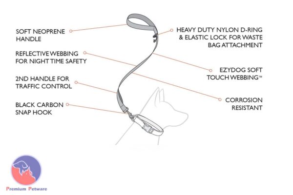 Ezydog Soft Trainer Leash